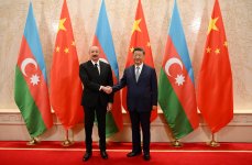 President Ilham Aliyev, President Xi Jinping hold meeting (PHOTO/VIDEO)