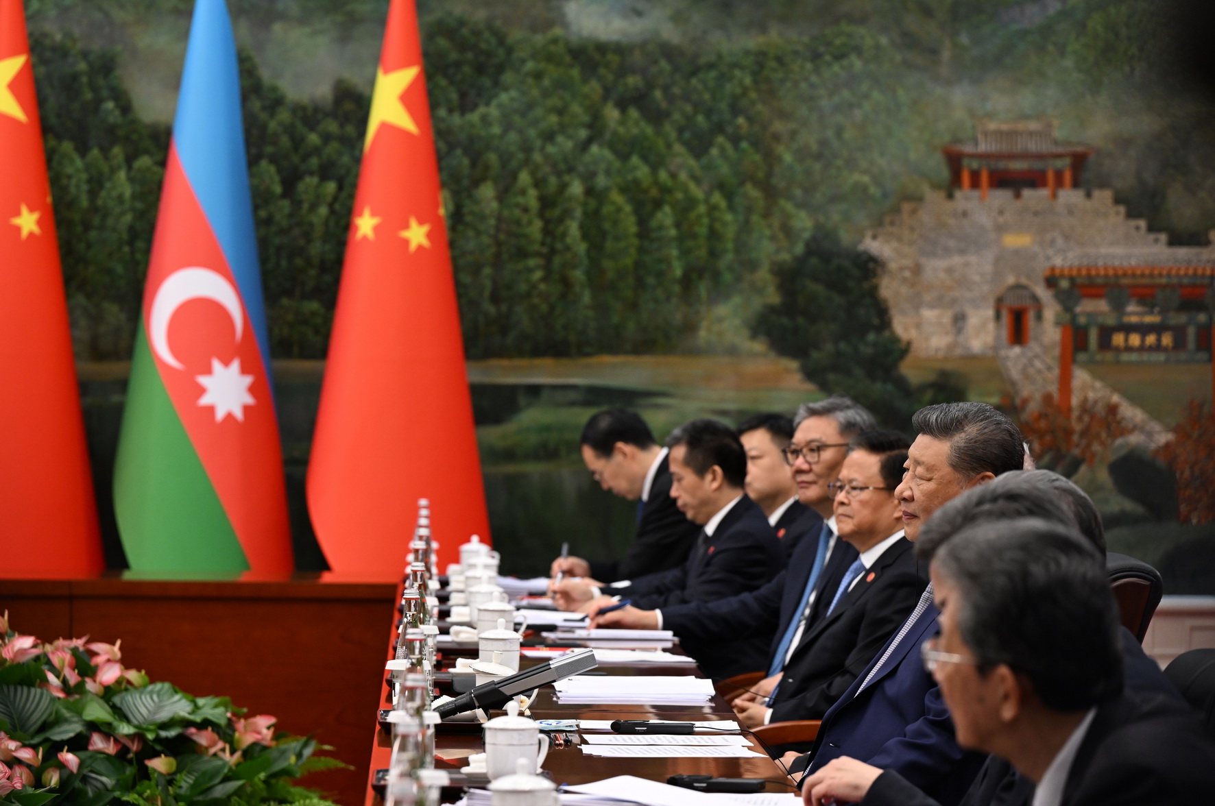 President Ilham Aliyev, President Xi Jinping hold meeting (PHOTO/VIDEO)