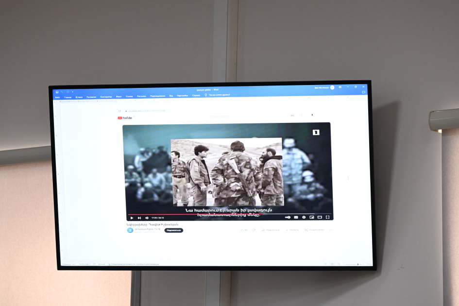 Trial of Armenian individuals accused of war crimes and crimes against humanity continues (PHOTO)