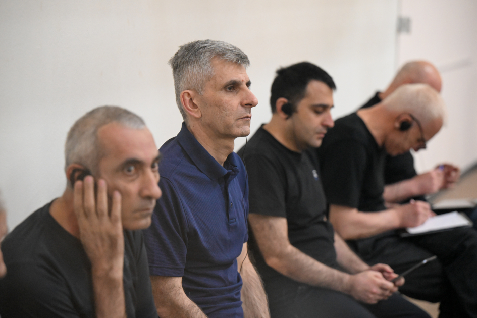 Trial of Armenian individuals accused of war crimes and crimes against humanity continues (PHOTO)