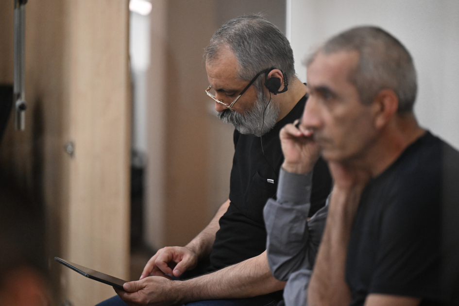 Trial of Armenian individuals accused of war crimes and crimes against humanity continues (PHOTO)
