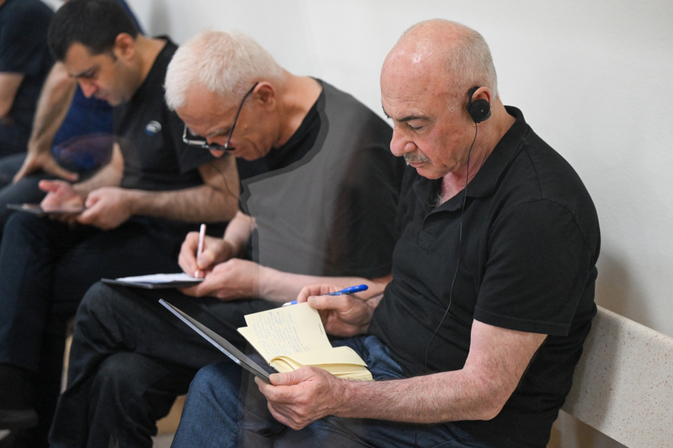 Trial of Armenian individuals accused of war crimes and crimes against humanity continues (PHOTO)