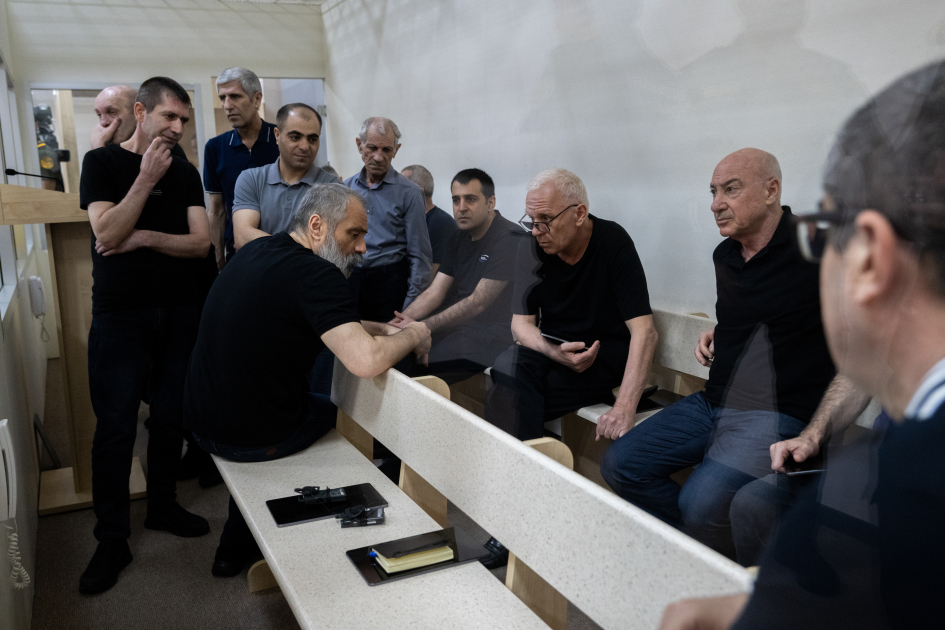 Trial of Armenian individuals accused of war crimes and crimes against humanity continues (PHOTO)