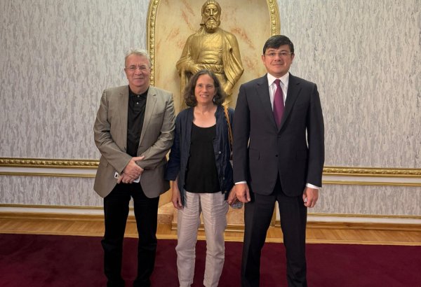 Canadian professor visits Azerbaijan's Diaspora Committee