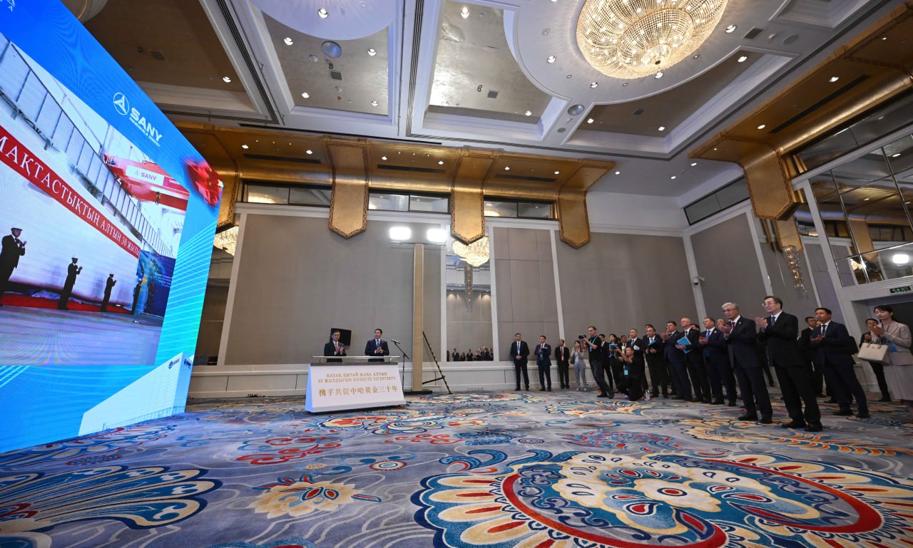 Kazakhstan and China's SANY unveil first-ever wind energy component facility