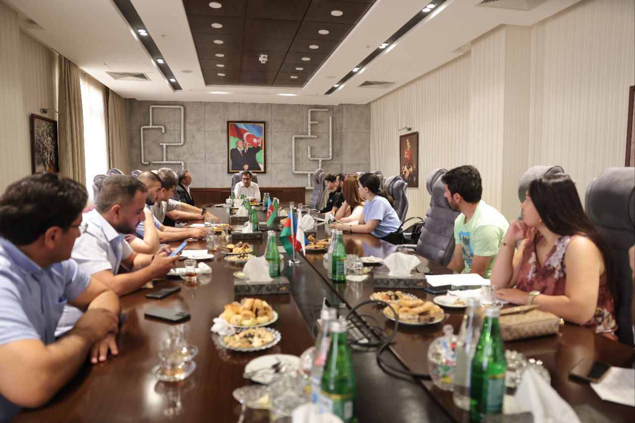 Media tour set in motion to showcase enterprises of Azertechnoline (PHOTO/VIDEO)