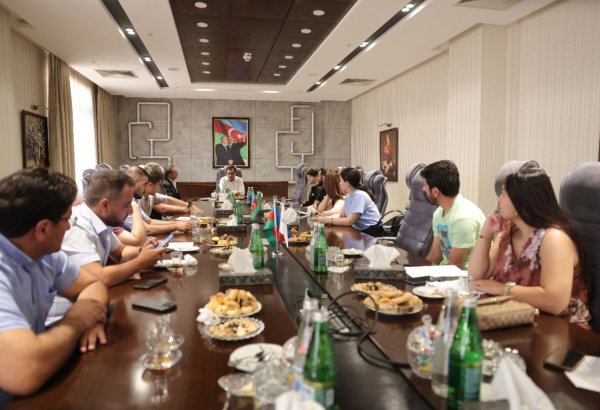 Media tour set in motion to showcase enterprises of Azertechnoline (PHOTO/VIDEO)
