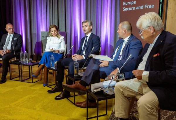 Lithuania's Budrys highlights Europe’s security at Bled Strategic Forum