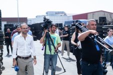 Media tour set in motion to showcase enterprises of Azertechnoline (PHOTO/VIDEO)
