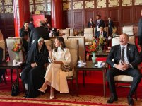 President Ilham Aliyev and First Lady Mehriban Aliyeva watched parade dedicated to 80th anniversary of Victory in Chinese People's War of Resistance against Japanese Aggression and World War II (PHOTO/VIDEO)