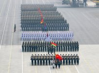 President Ilham Aliyev and First Lady Mehriban Aliyeva watched parade dedicated to 80th anniversary of Victory in Chinese People's War of Resistance against Japanese Aggression and World War II (PHOTO/VIDEO)