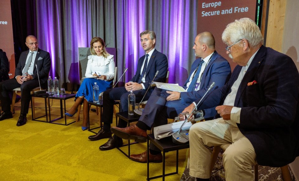 Lithuania's Budrys highlights Europe’s security at Bled Strategic Forum