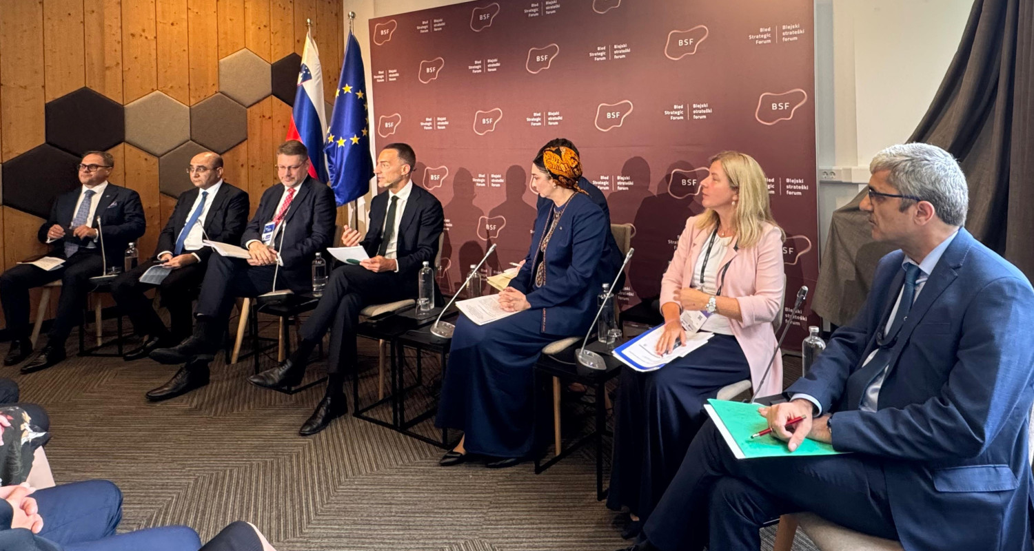 Turkmenistan and Slovenia chart new paths for cooperation at Bled Forum