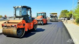 Azerbaijan scaling up building Pirshagi-Novkhani-Khirdalan-M4 highway (PHOTO/VIDEO)