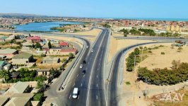 Azerbaijan scaling up building Pirshagi-Novkhani-Khirdalan-M4 highway (PHOTO/VIDEO)