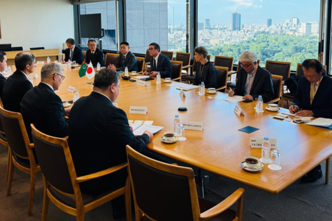 Turkmenistan explores export expansion and economic cooperation with Japan