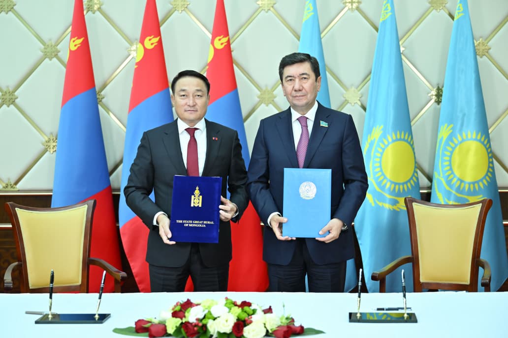 Kazakhstan, Mongolia strengthen strategic ties with new inter-parliamentary memo