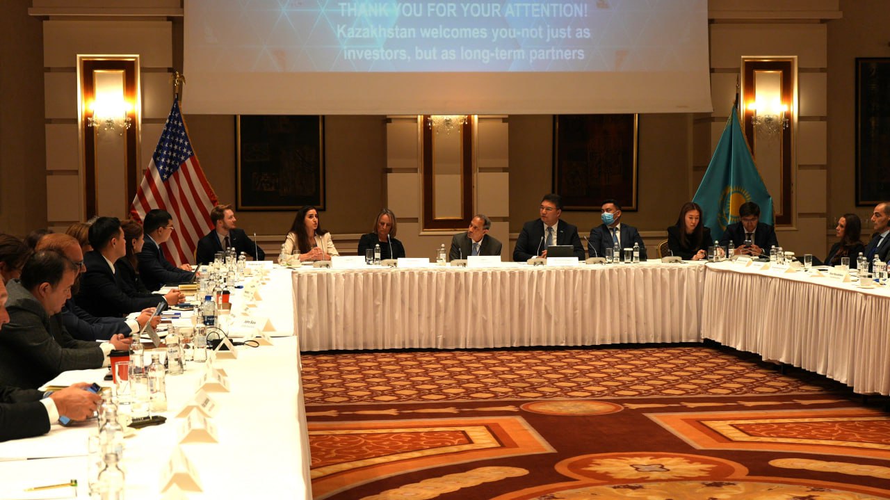 Kazakhstan and US diving into investment cooperation build-up