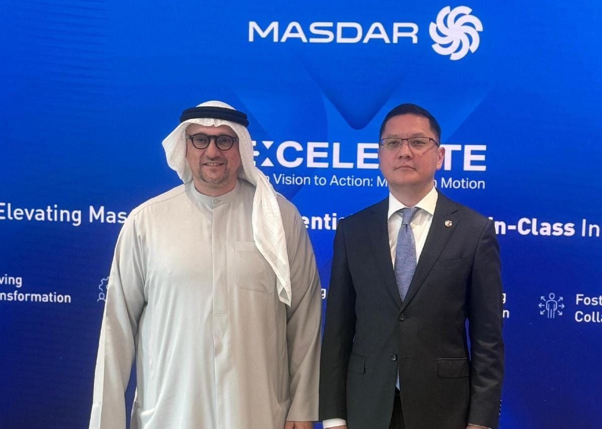 UAE’s Masdar signals strong commitment to investment diversification in Kazakhstan