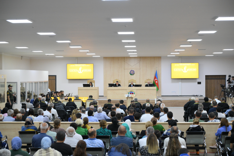Trial of Armenian individuals accused of war crimes and crimes against humanity continues (PHOTO)