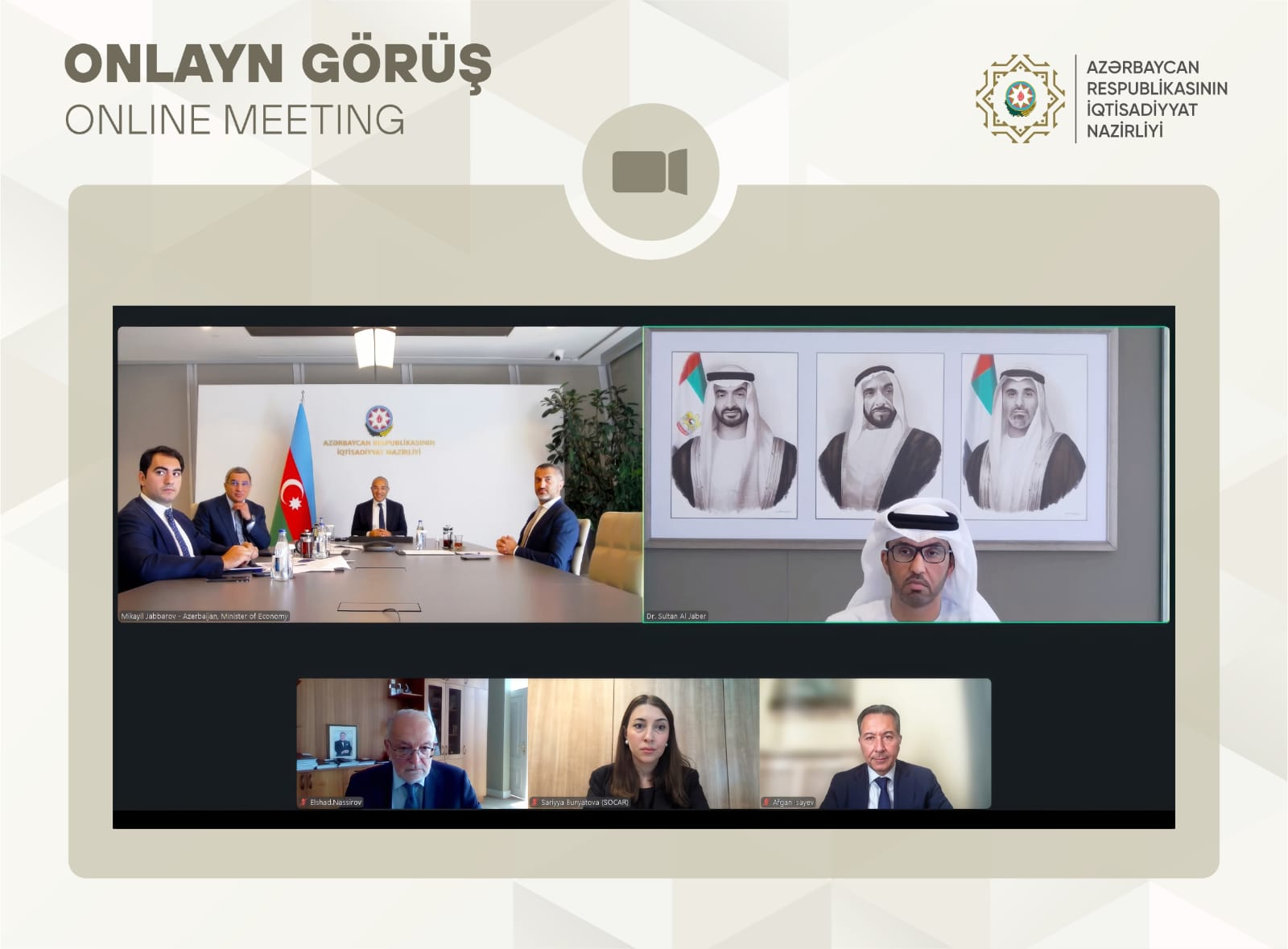 Azerbaijan, UAE discuss key energy and investment issues
