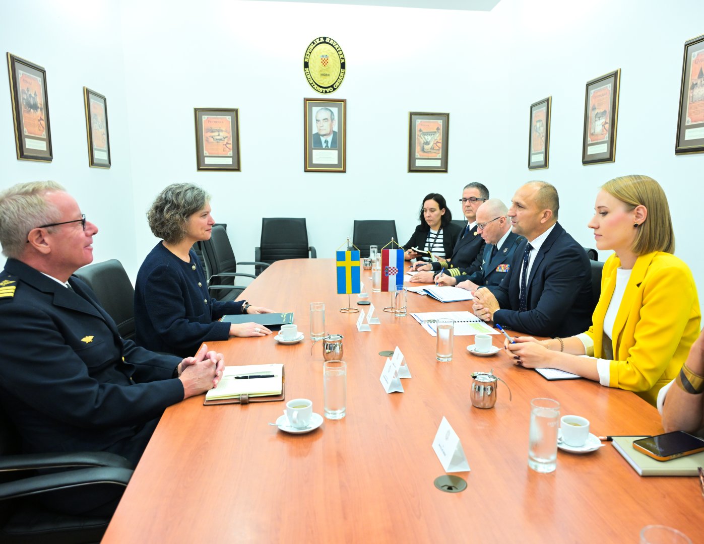 Croatia, Sweden focus on modernization and stability in Southeast Europe (PHOTO)