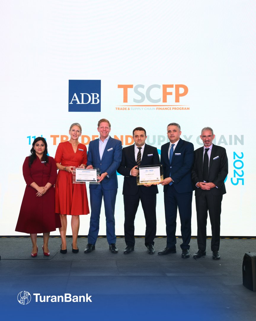 TuranBank wins International Award for “Best SME Deal of the Year” (PHOTO)