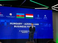 Budapest hosts Azerbaijan-Hungary business forum (PHOTO)
