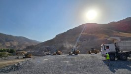 Azerbaijan spotlights ongoing progress on Horadiz–Aghband railway (PHOTO)