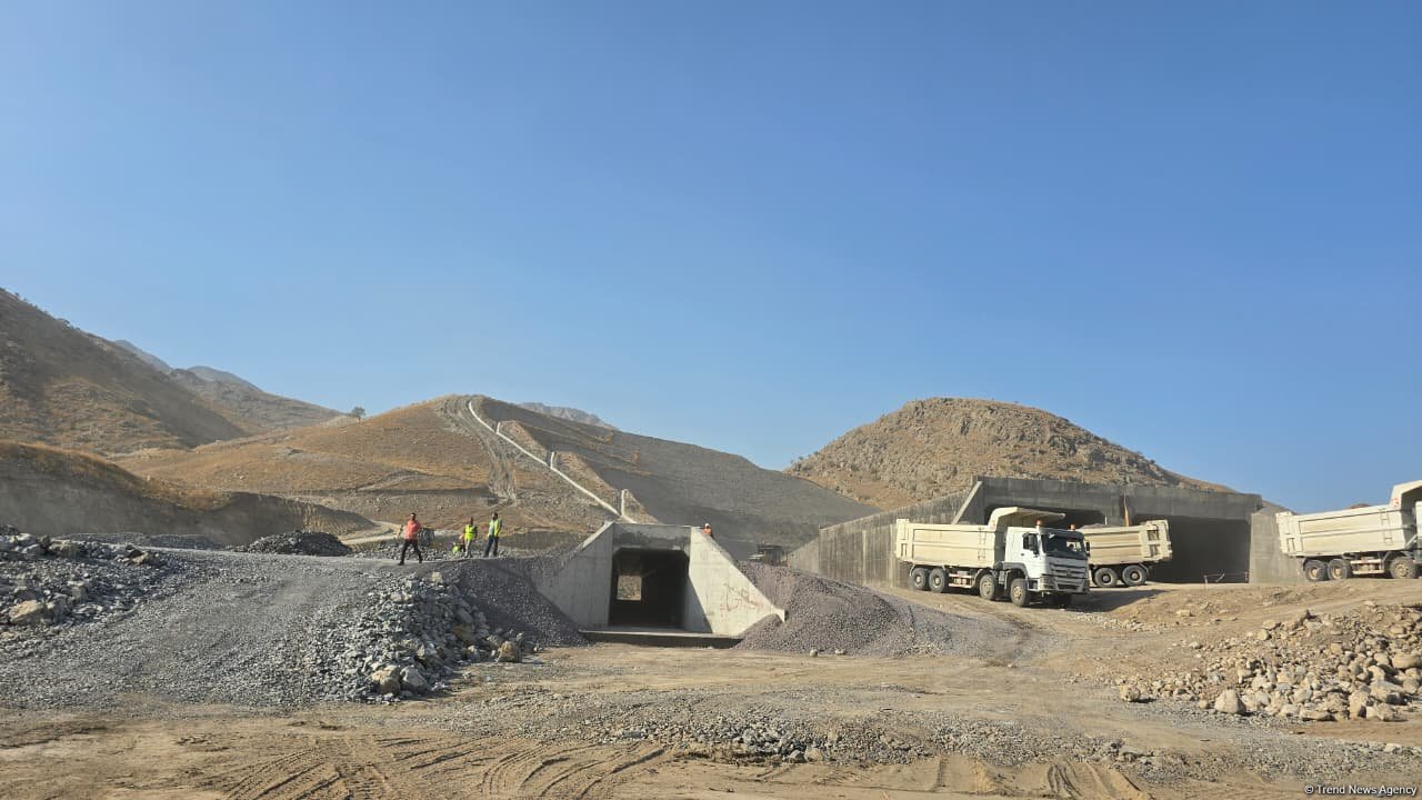Azerbaijan spotlights ongoing progress on Horadiz–Aghband railway (PHOTO)