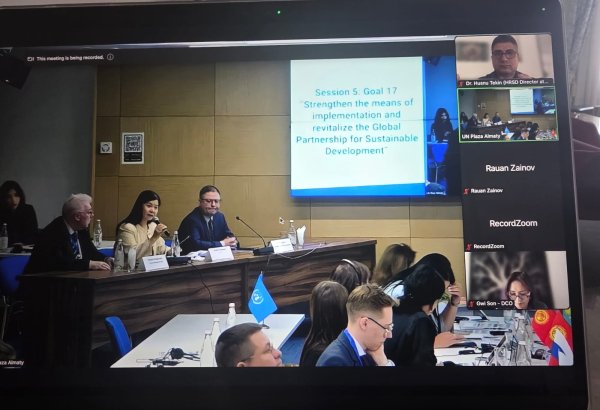 ECO Secretariat participates in 9th North and Central Asia SDG Forum in Almaty (PHOTO)