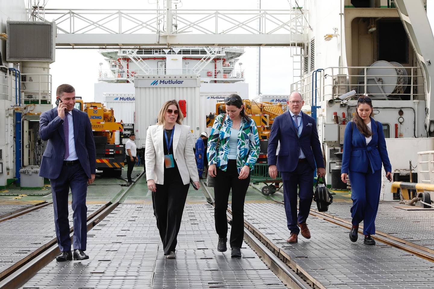 American business delegation visits Port of Baku (PHOTO)