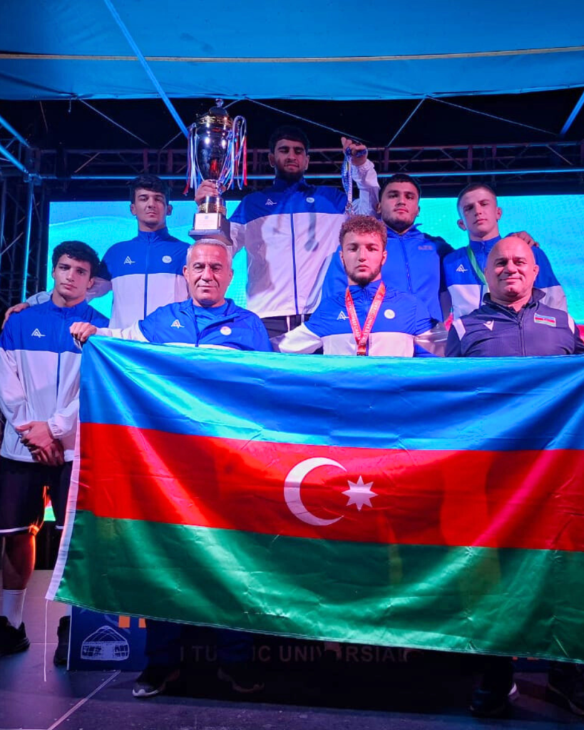 Azerbaijani wrestlers win medals in Turkic States Universiade in Kyrgyzstan (PHOTO)