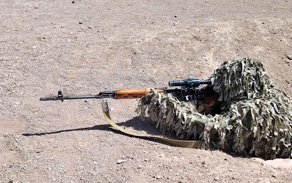 Azerbaijan's Armed Forces complete training exercises for reservists (VIDEO)