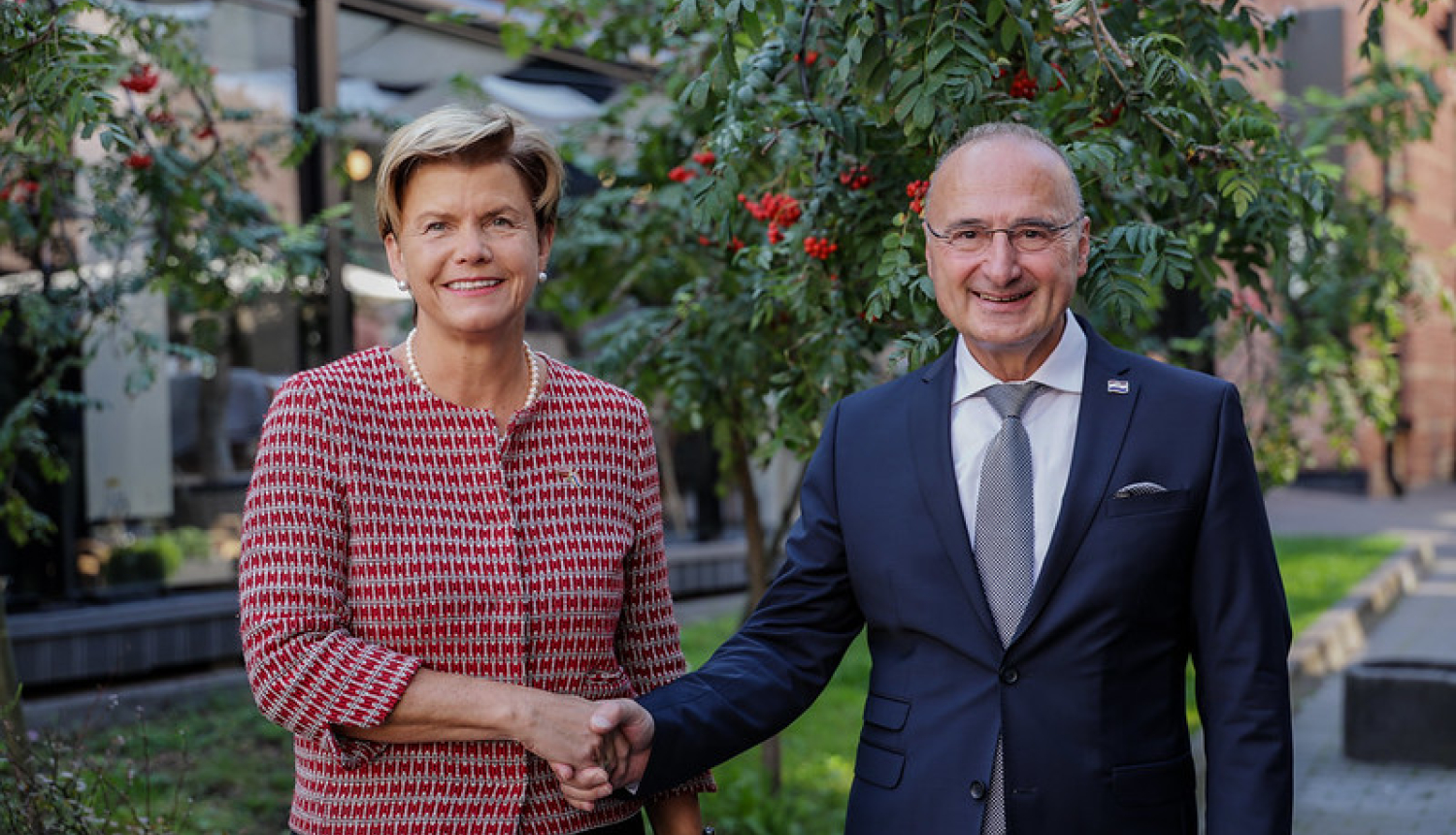 Latvia thanks Croatia for NATO contribution in Baltic region