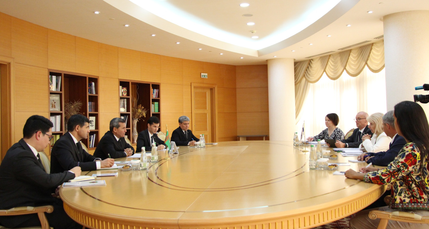 Turkmenistan and Finland spotlight OSCE cooperation in high-level talks