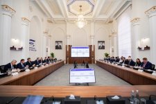 Azerbaijani Railways meets US business mission to discuss cooperation (PHOTO)
