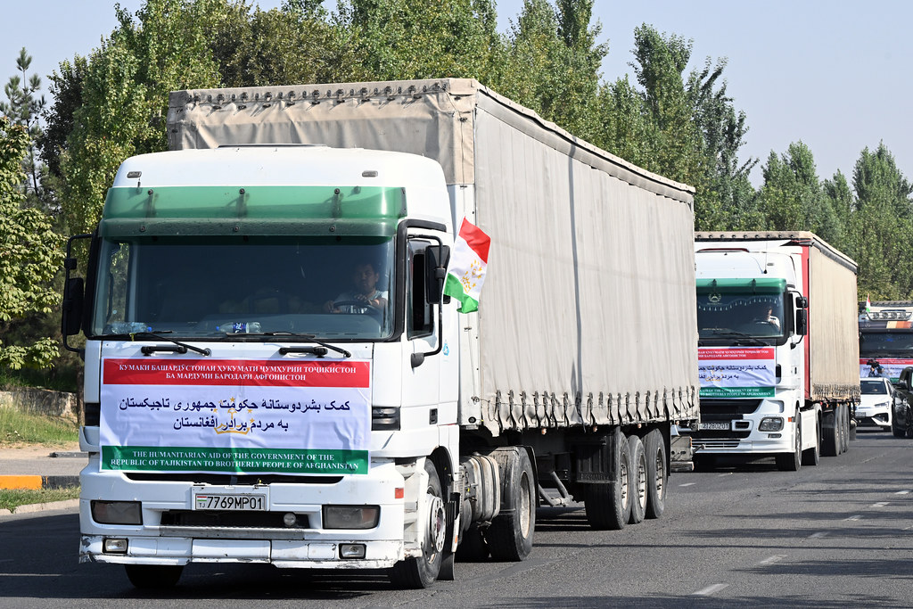 Tajikistan sends humanitarian aid to earthquake-stricken Afghanistan
