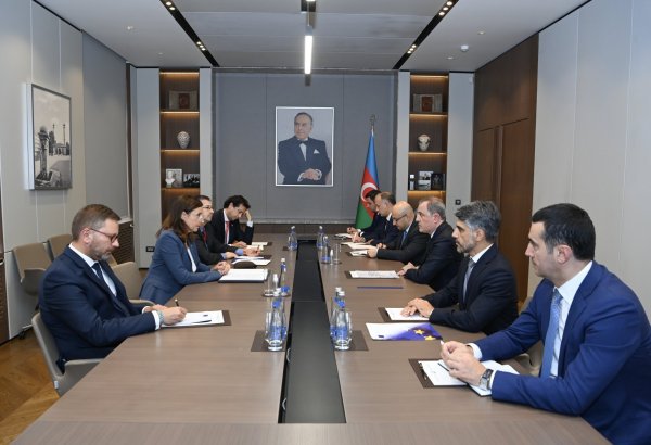 Azerbaijani FM receives newly appointed head of EU delegation in country (PHOTO)