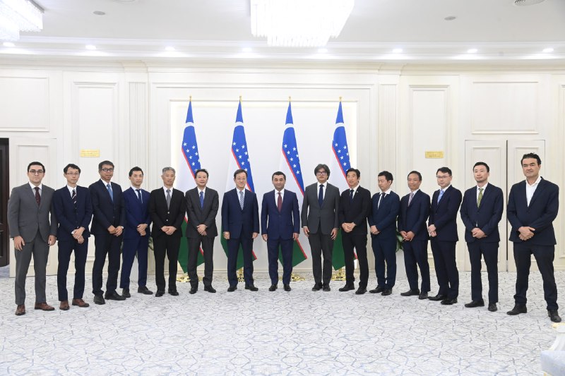 Uzbek FM discusses investment opportunities with leading Japanese firms