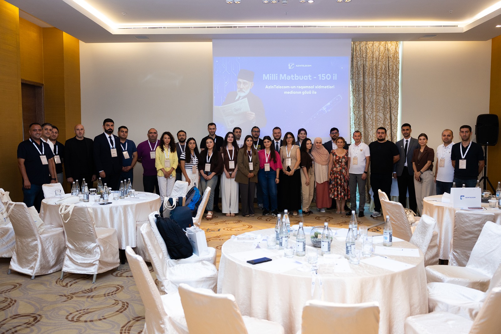 AzInTelecom organized training session for media representatives (PHOTO)