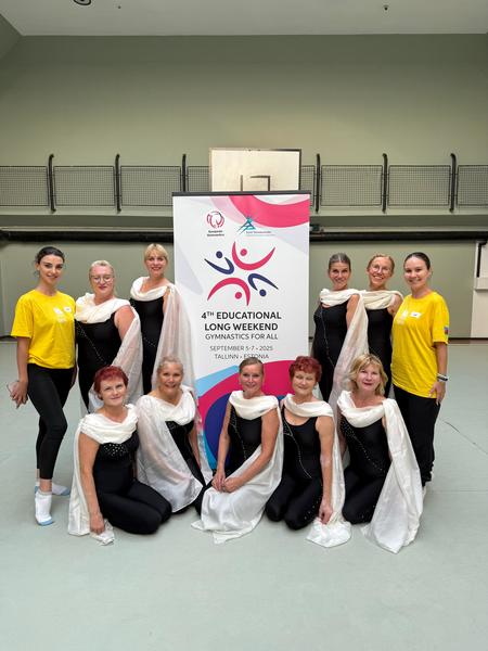 Azerbaijan attends "Gymnastics for All" trainings in Estonia's Tallinn (PHOTO)