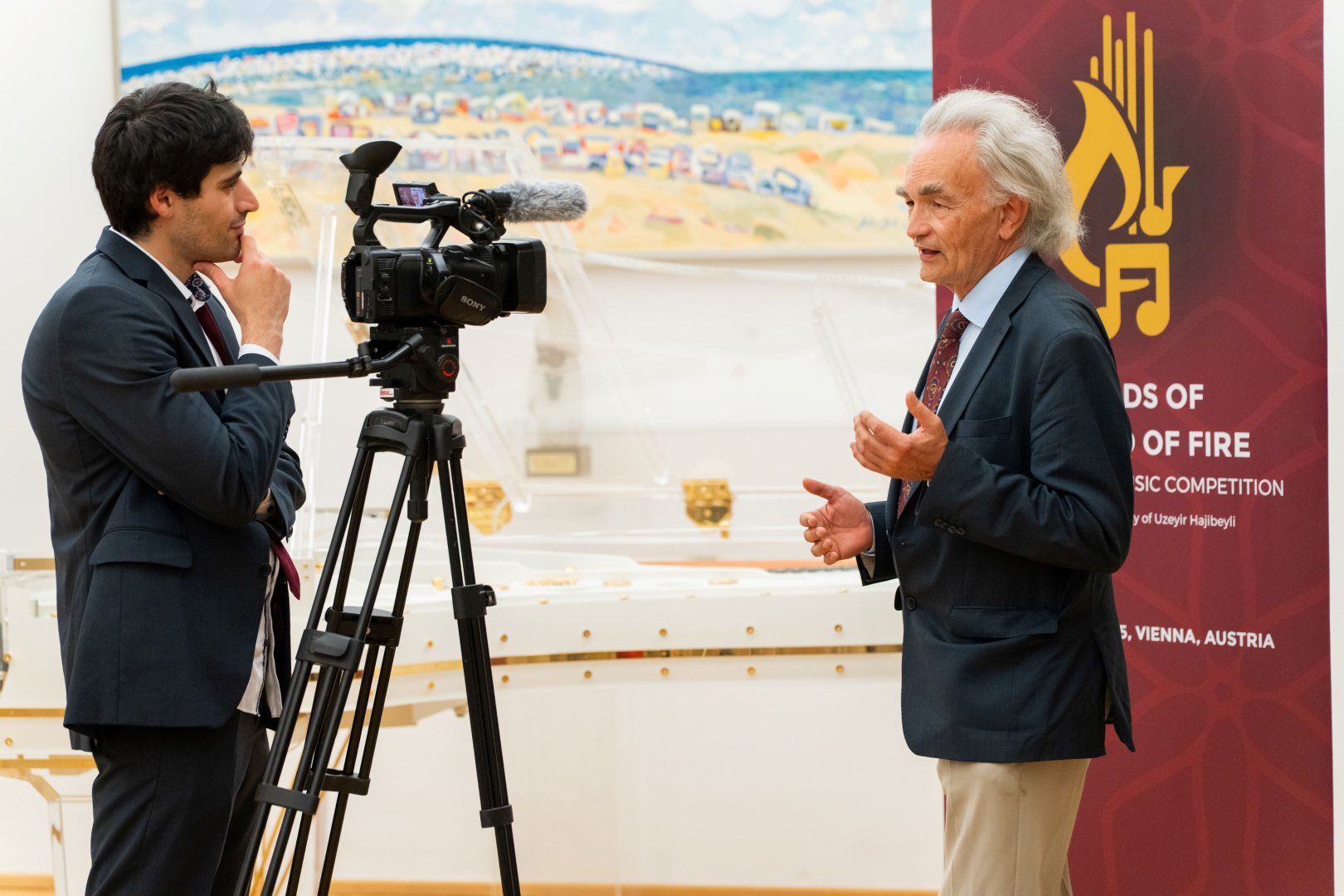 Int'l piano competition honoring Uzeyir Hajibayli’s 140th anniversary wraps up in Vienna (PHOTO)