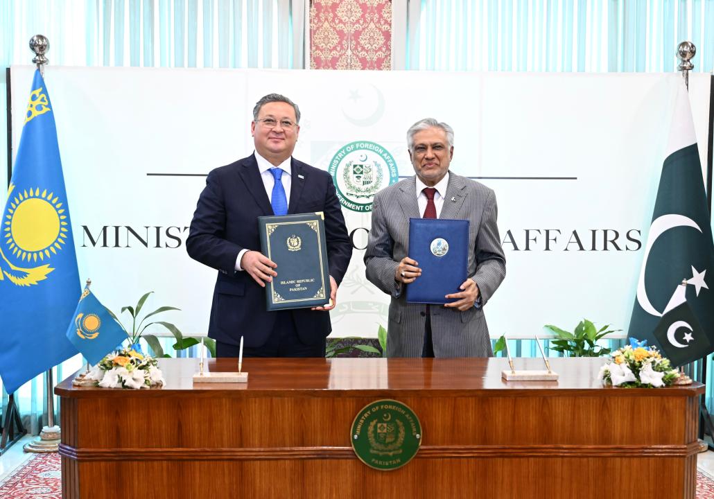 Kazakhstan and Pakistan chart new course with joint action plan for 2025-2026