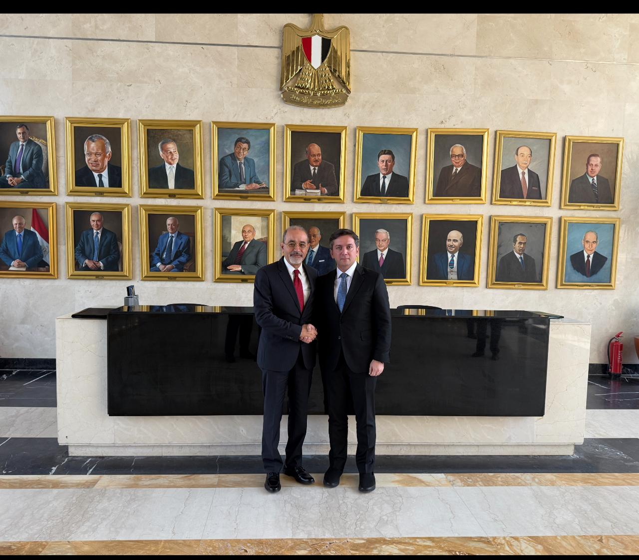 Azerbaijan’s Deputy FM pays official visit to Egypt (PHOTO)