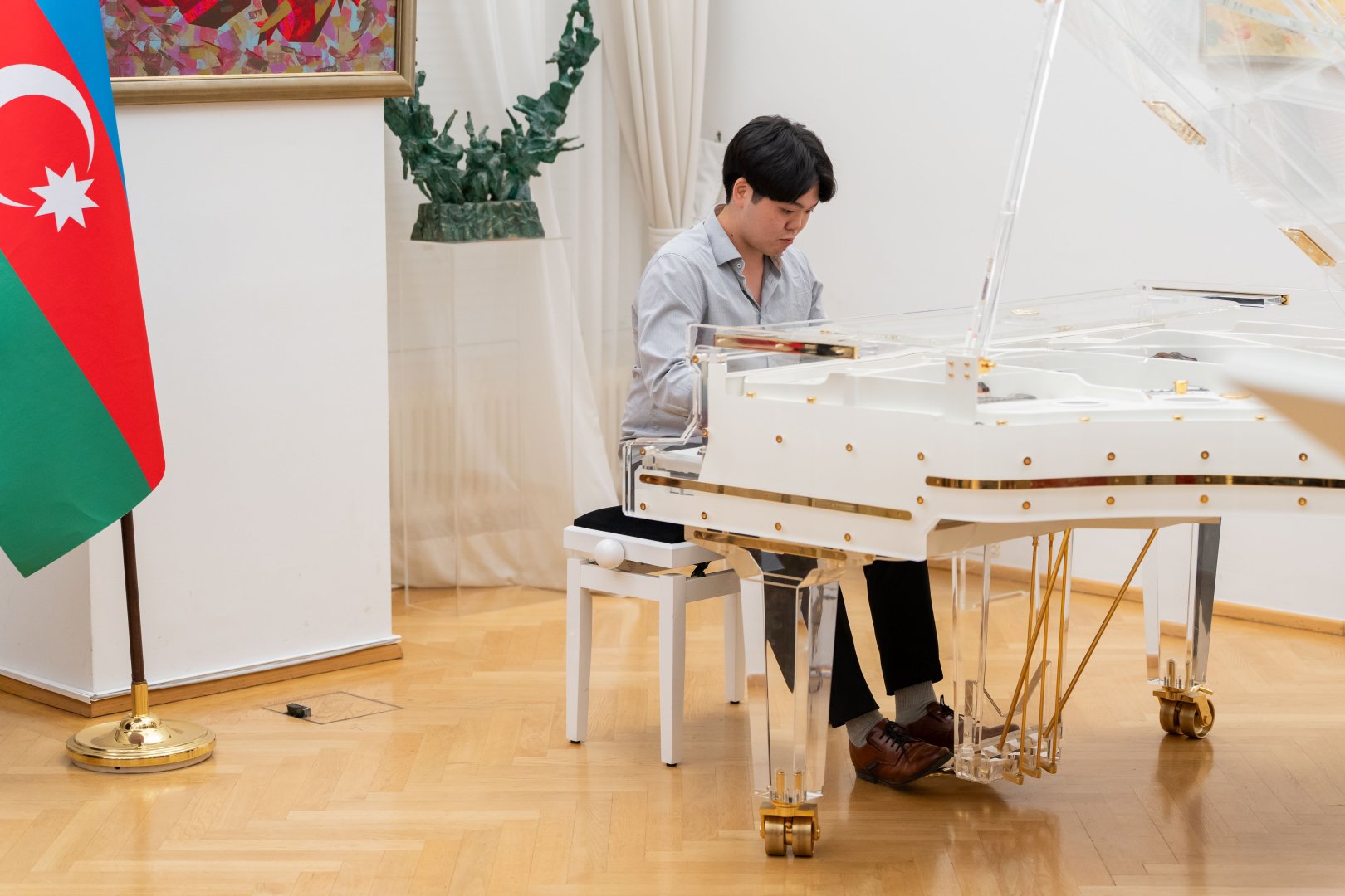 Int'l piano competition honoring Uzeyir Hajibayli’s 140th anniversary wraps up in Vienna (PHOTO)