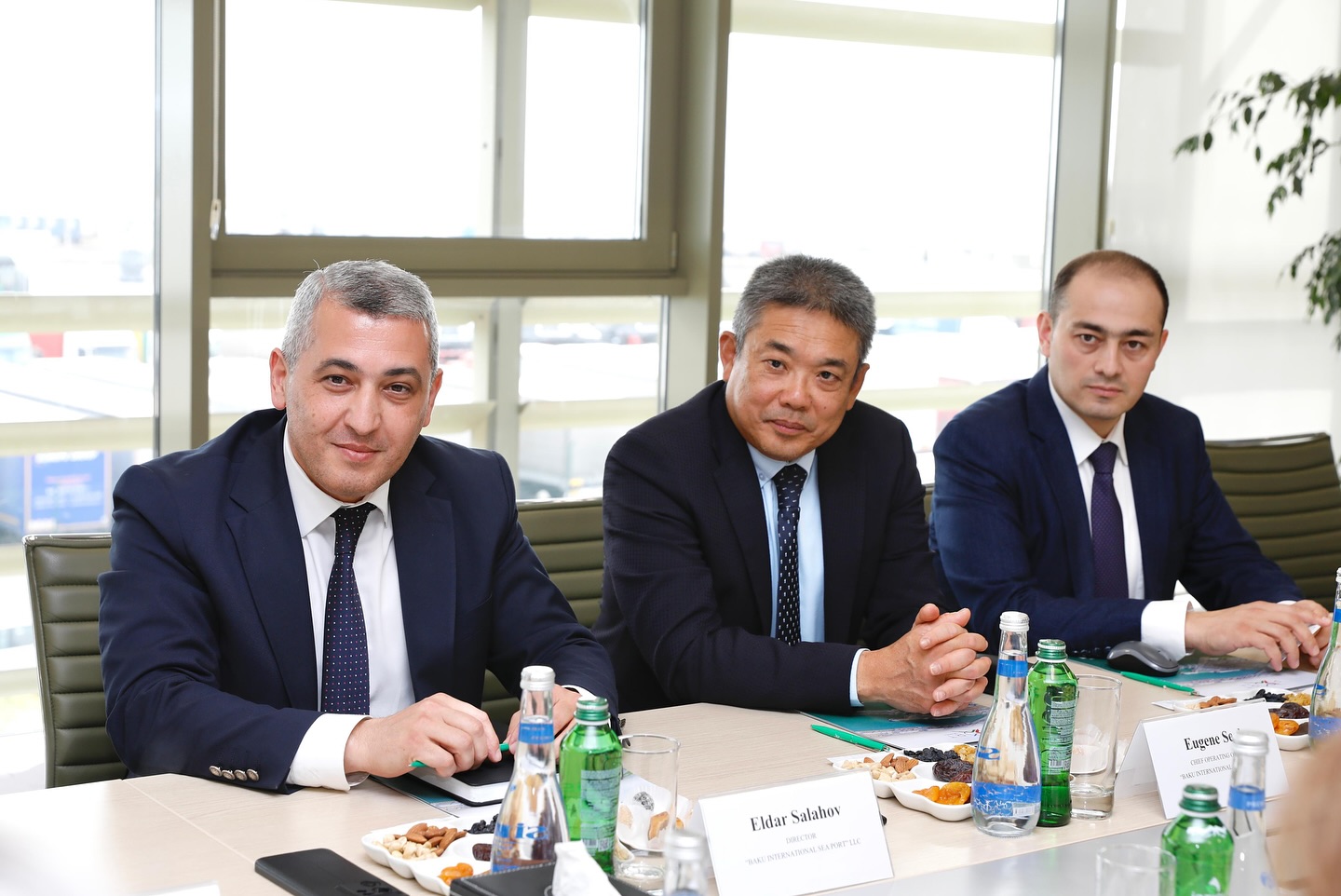 German Chamber of Commerce delegation visits Azerbaijan's Baku port (PHOTO)