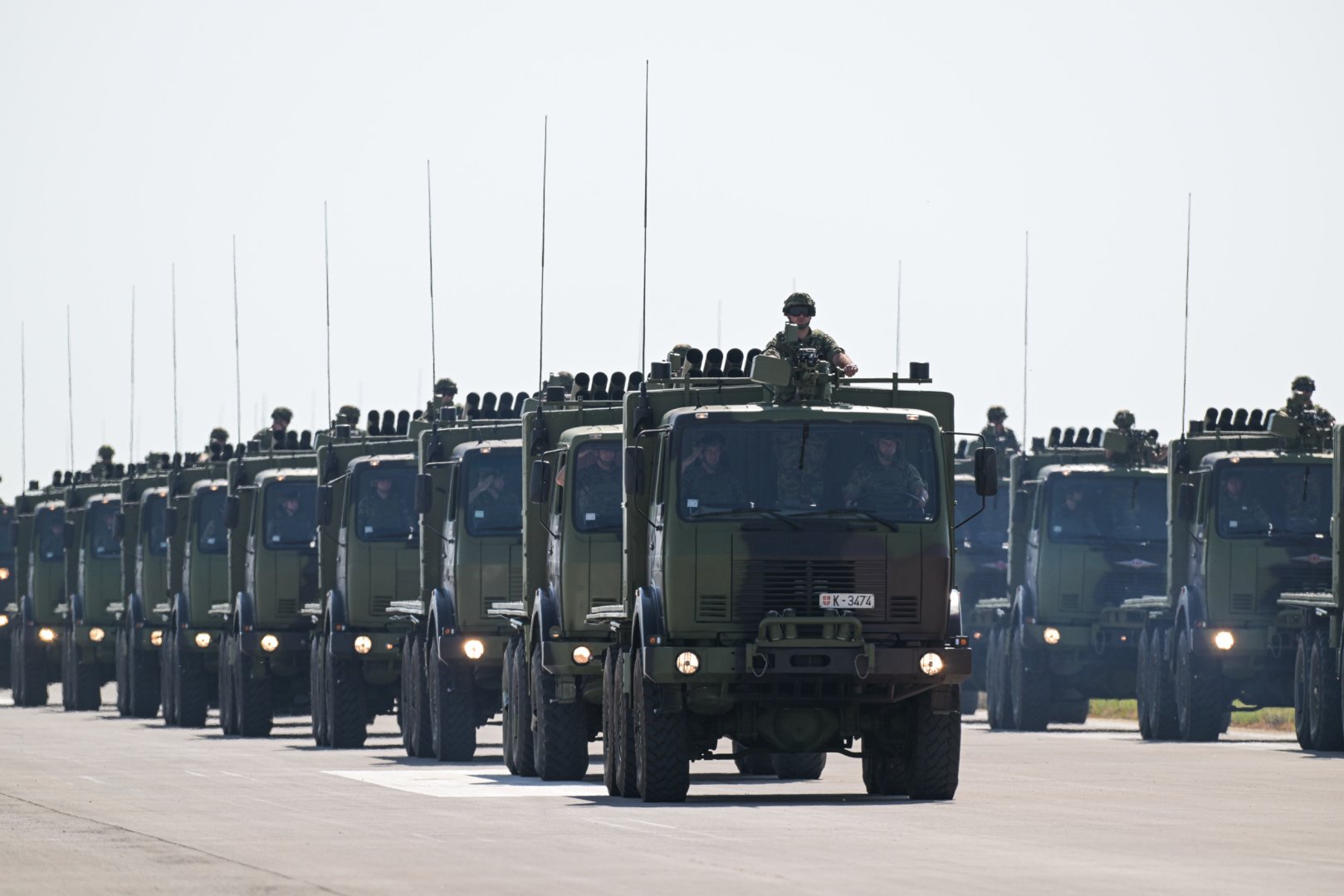 Serbia enters final stage of military parade preparations (PHOTO)