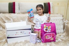 AzInTelecom’s support initiative for children of martyrs (PHOTO)