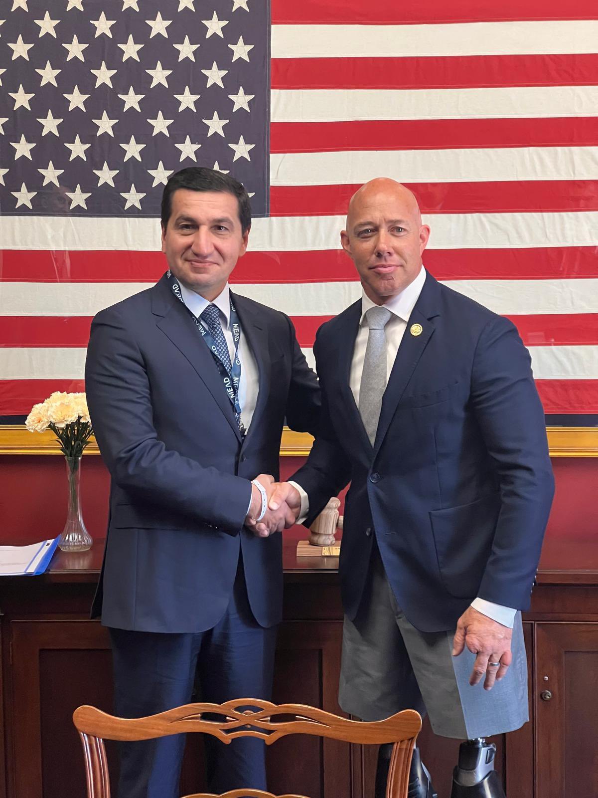 Assistant to Azerbaijani President Hikmet Hajiyev holds meetings in Washington (PHOTO)